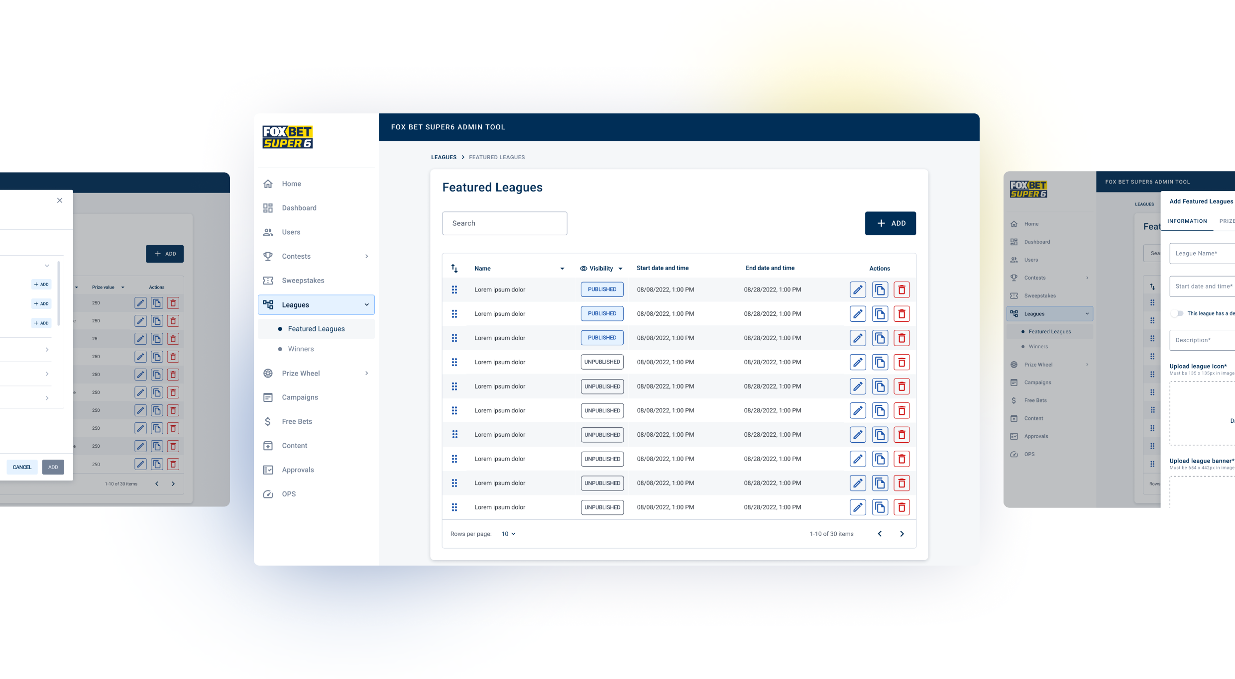 Super 6 Admin Tool